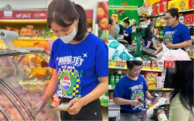 Phân tích chiến dịch Tết 2025 của Pepsi “mang Tết về nhà, làm con ba mẹ” Hoạt động của Pepsi tại Bách Hóa Xanh