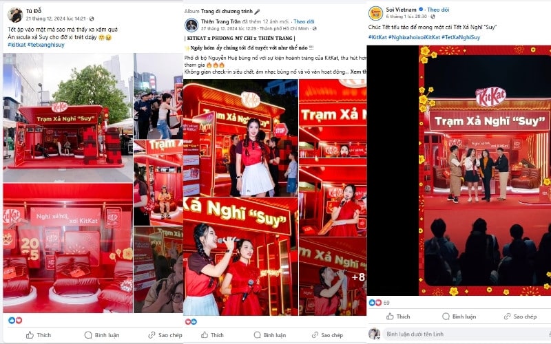 Phân tích chiến dịch Tết 2025 của KitKat: từ "have a break" đến "nghỉ xả hơi" Những micro influencer hợp tác với Kitkat