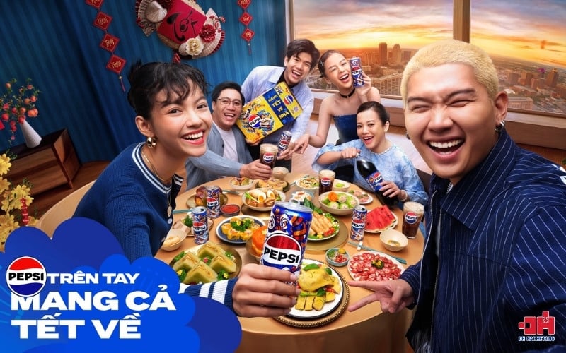 Phân tích chiến dịch Tết 2025 của Pepsi “mang Tết về nhà, làm con ba mẹ” Pepsi - Mang Tết về nhà làm con ba mẹ