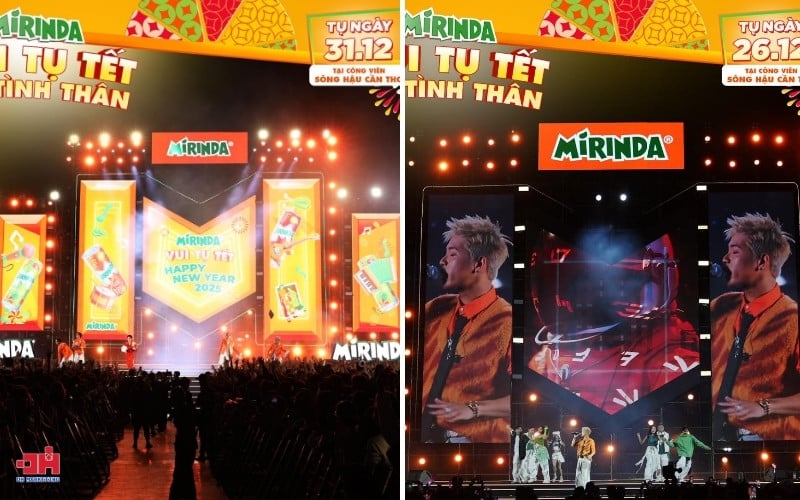 Chiến dịch Tết của Mirinda 2025 liệu có quá “lu mờ”? Sự kiện Countdown 2025 của Mirinda