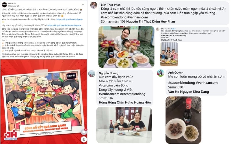 Chiến dịch Tết 2025 của Chinsu: Kết nối giới trẻ qua hương vị truyền thống Cách Chinsu Marketing dịp tết