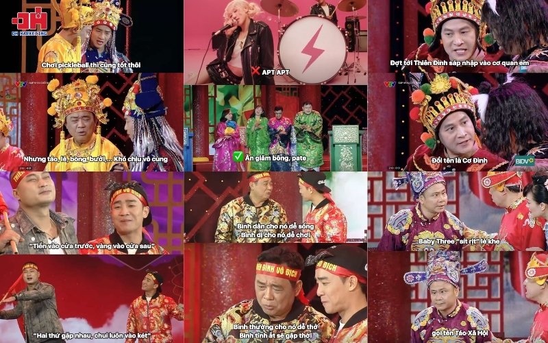 Táo Quân 2025 và 24 tỷ tiền thu quảng cáo trong 2 giờ Câu nói viral trong táo quân 2025