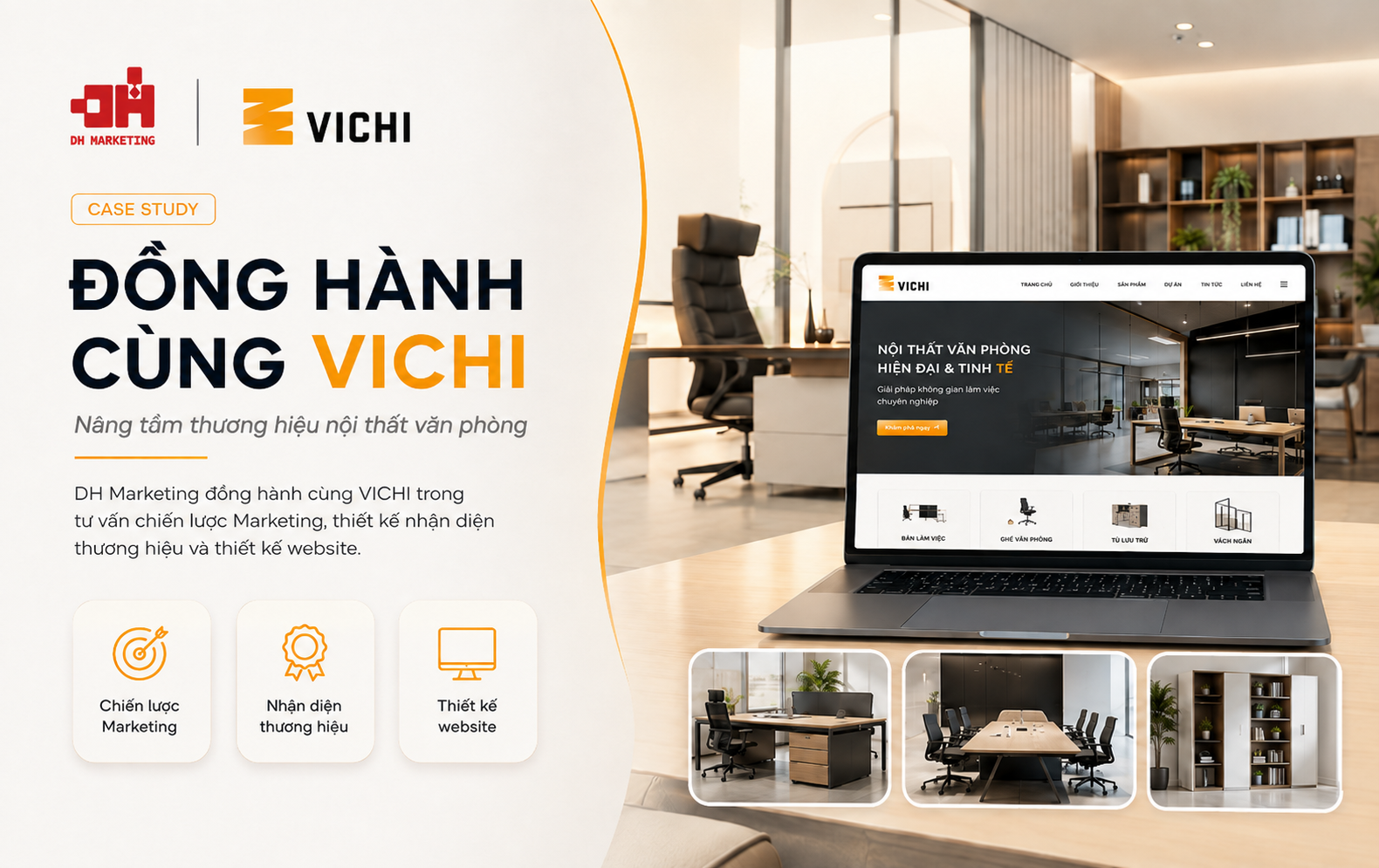 Dự án tư vấn chiến lược, thiết kế nhận diện thương hiệu Vichi