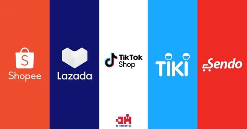 5 sàn thương mại điện tử lớn ở Việt Nam hiện nay