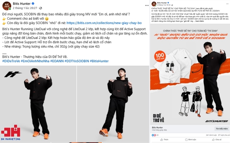 Bitis Hunter hợp tác với Soobin Hoàng Sơn trong series "Đi để trở về" 9 mùa