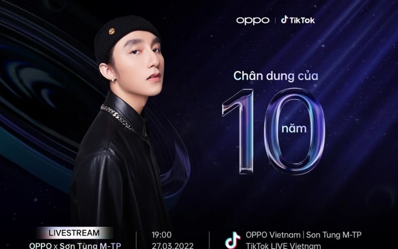 Sơn Tùng và Oppo - Hành trình gắn kết hơn 10 năm