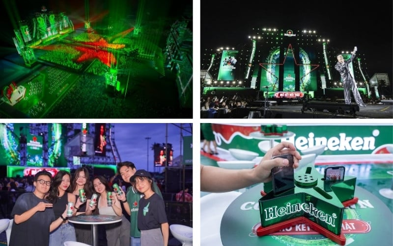 Cuộc Đua Marketing Ngành Bia Countdown 2025 – Cơ Hội Hay ‘Đốt Tiền” Một số hình ảnh tại sự kiện Countdown Heineken 2025