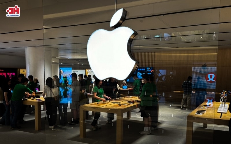 Mỗi lần ra mắt sản phẩm mới, Apple đều thực hiện các hoạt động Marketing và Pr