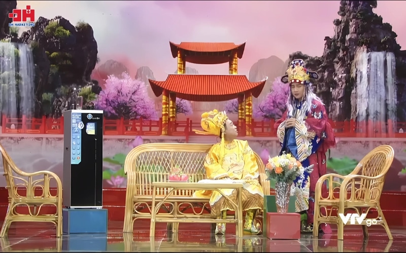 Máy lọc nước Karofi xuất hiện trực tiếp trong chương trình Táo Quân