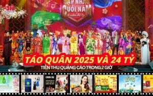 Táo quân 2025 và 24 tỷ tiền thu quảng cáo trong 2 giờ
